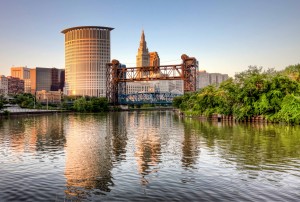 cuyahoga river in cleveland